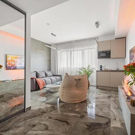 F-apartments - Emperor Size Bed, Center, Contactless * Tartu